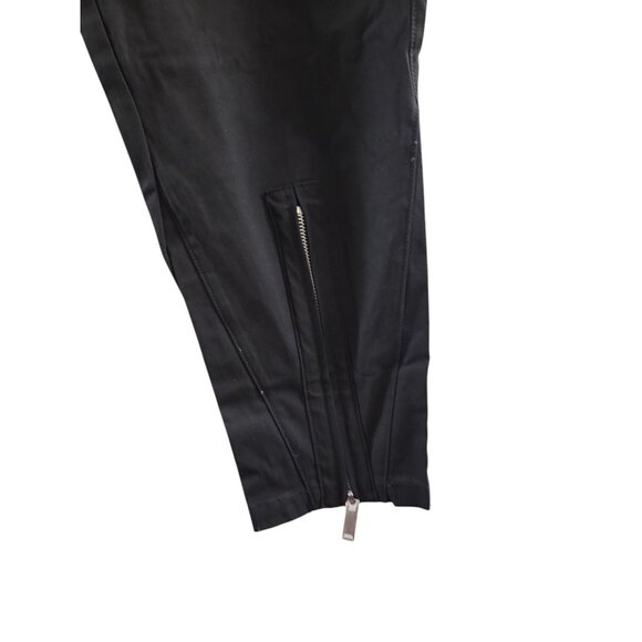 NWT Mens Dept*Anonym XL Black Trousers / 32" Waist / Adjustable Cuff Pants - Picture 5 of 10
